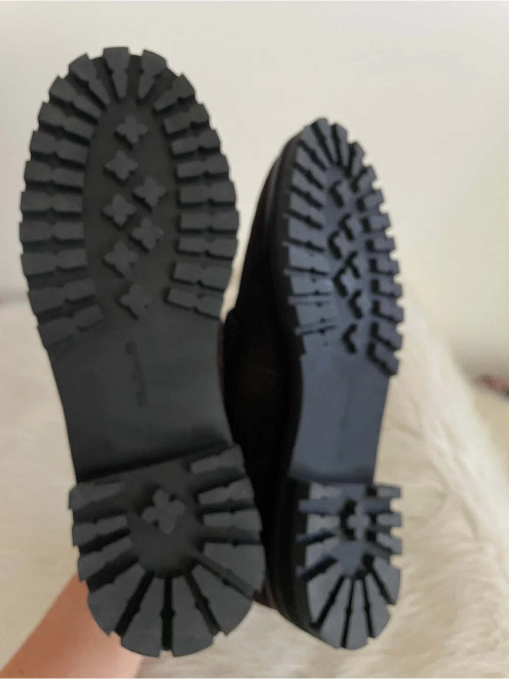 Madewell Dark Brown Ryder Suede Lug-Sole Ankle Loafers nWOT